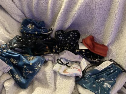 Plush Drawstring Bags