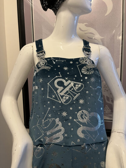 Overalls - Teal Blue Star Signs - Image 2