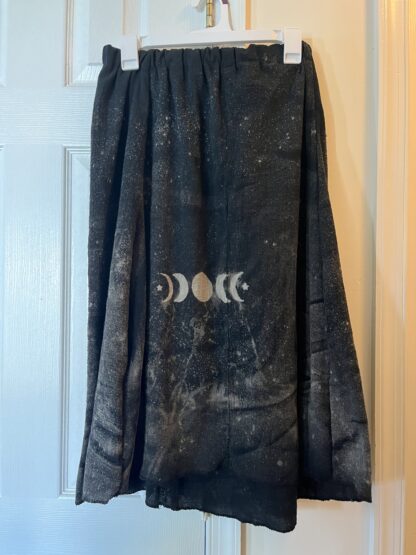 Skirt - Bleached Black Moon